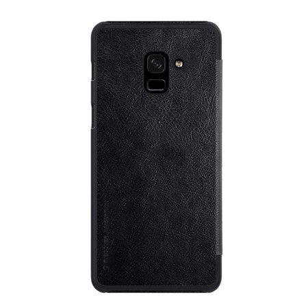 Samsung Galaxy A8 2018 etui Nillkin QIN Leather Case - czarne