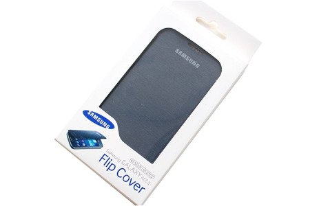 Samsung Galaxy ACE 3 etui Flip Cover EF-FS727LB - granatowy