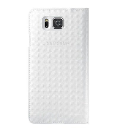 Samsung Galaxy Alpha etui S View Cover EF-CG850BW - biały