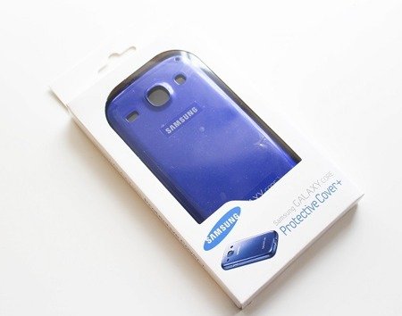 Samsung Galaxy CORE etui Protective Cover+ EF-PI826BL - niebieski