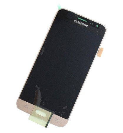 Samsung Galaxy J3 2016 wyświetlacz LCD - złoty