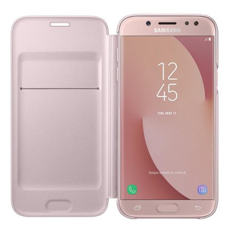 Samsung Galaxy J5 2017 etui Wallet Cover EF-WJ530CPEGWW - różowy