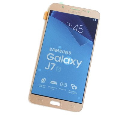 Samsung Galaxy J7 2016 wyświetlacz LCD - złoty