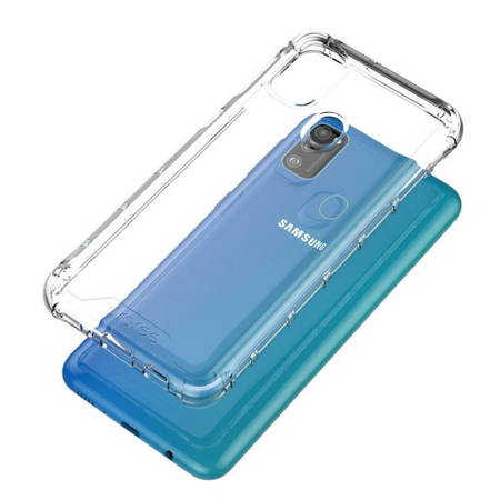 Samsung Galaxy M21 etui silikonowe Araree M Cover GP-FPM215KDATW -  transparentne