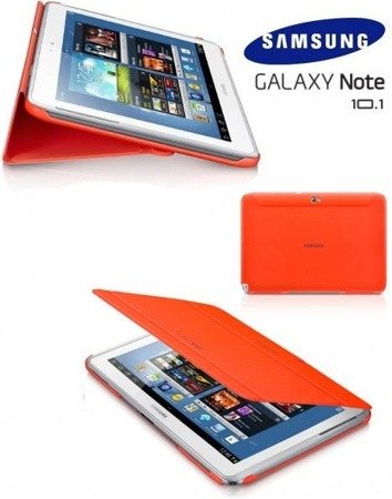 Samsung Galaxy Note 10.1 etui Book Cover EFC-1G2NOECSTD - pomarańczowy
