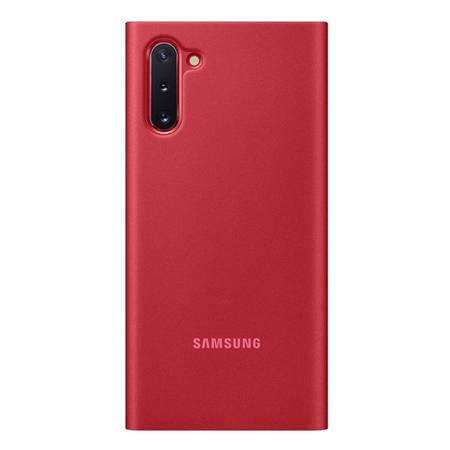 Samsung Galaxy Note 10 etui Clear View Cover EF-ZN970CREGWW - czerwone