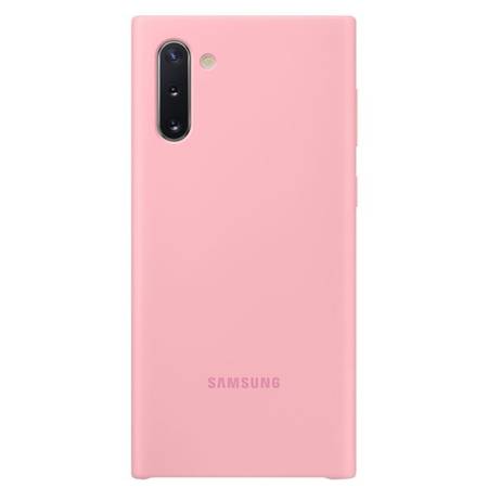 Samsung Galaxy Note 10 etui Silicone Cover EF-PN970TPEGWW - różowe