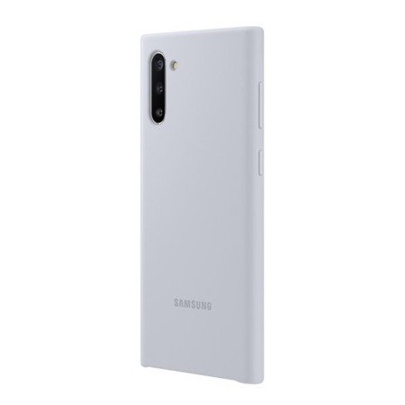 Samsung Galaxy Note 10 etui Silicone Cover EF-PN970TSEGWW - srebrne