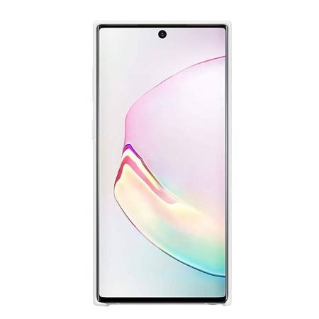 Samsung Galaxy Note 10 etui Silicone Cover EF-PN970TWEGWW -  białe
