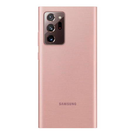 Samsung Galaxy Note 20 Ultra etui Smart Clear View Cover EF-ZN985CAEGEU - miedziany (Mystic Bronze)