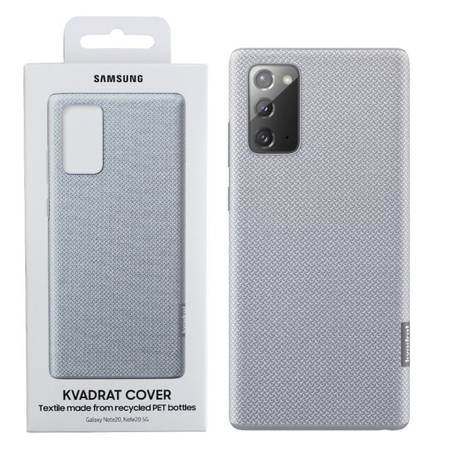 Samsung Galaxy Note 20 etui Kvadrat Cover EF-XN980FJEGWW - szare