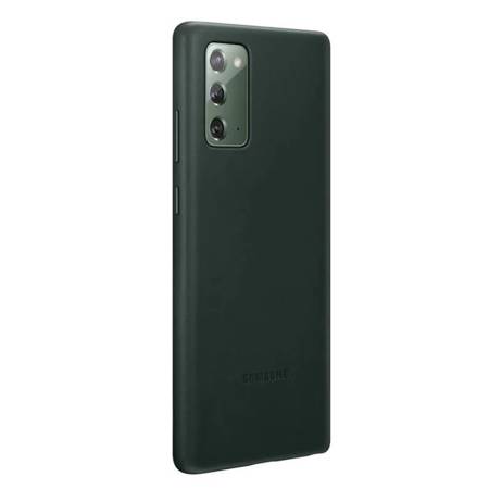 Samsung Galaxy Note 20 etui skórzane Leather Cover EF-VN980LGEGWW - zielone
