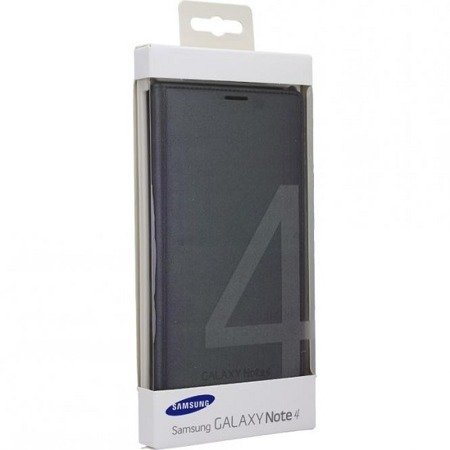 Samsung Galaxy Note 4 etui Flip Wallet EF-WN910BC - grafitowy