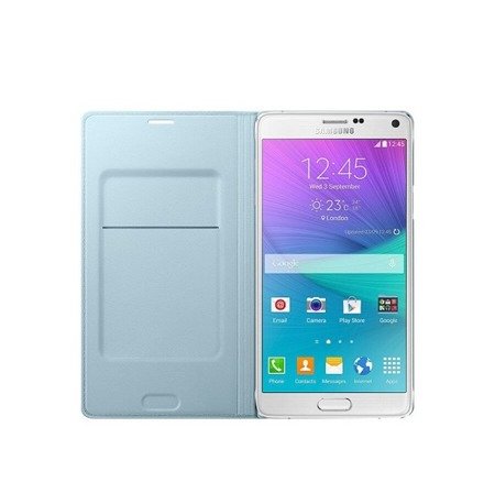 Samsung Galaxy Note 4 etui Flip Wallet EF-WN910BM - miętowy