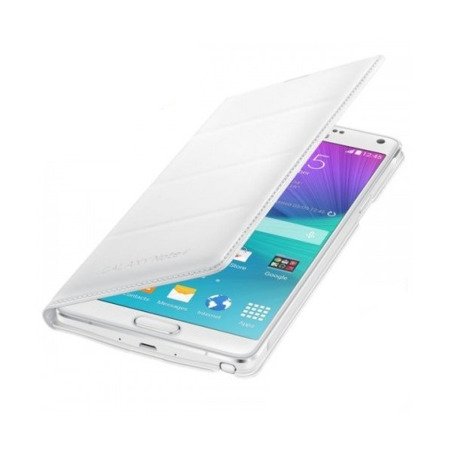 Samsung Galaxy Note 4 etui Flip Wallet EF-WN910BW - biały