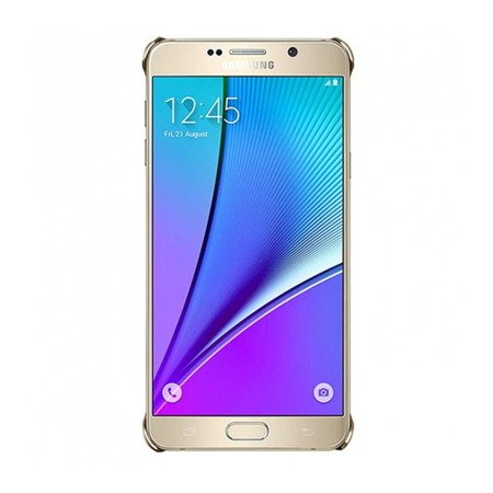 Samsung Galaxy Note 5 etui Clear Cover EF-QN920CFEGCA - złoty