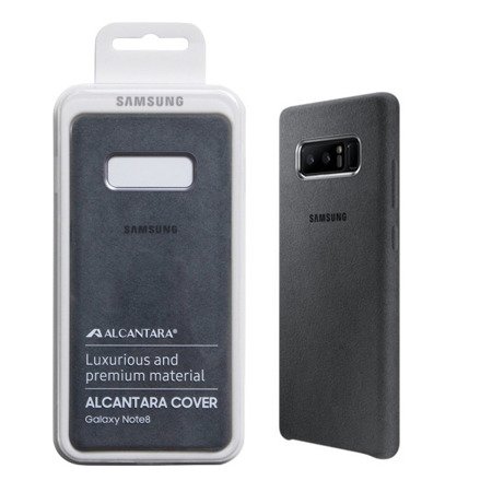 Samsung Galaxy Note 8 etui Alcantara EF-XN950AJEGWW - szare