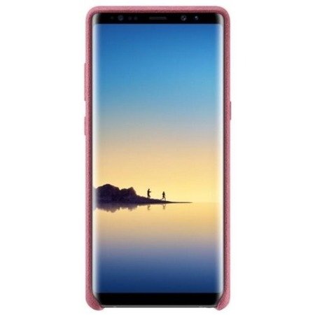 Samsung Galaxy Note 8 etui Alcantara EF-XN950APEGWW - różowe