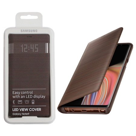 Samsung Galaxy Note 9 etui LED View Cover EF-NN960PAEGWW - brązowy