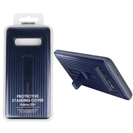 Samsung Galaxy S10 Plus etui Protective Standing Cover EF-RG975CBEGWW - granatowy