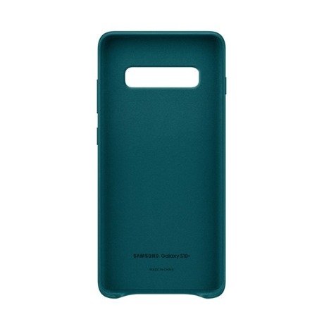 Samsung Galaxy S10 Plus etui skórzane Leather Cover EF-VG975LGEGWW - zielone