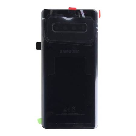 Samsung Galaxy S10 Plus klapka baterii - czarna (Prism Black)