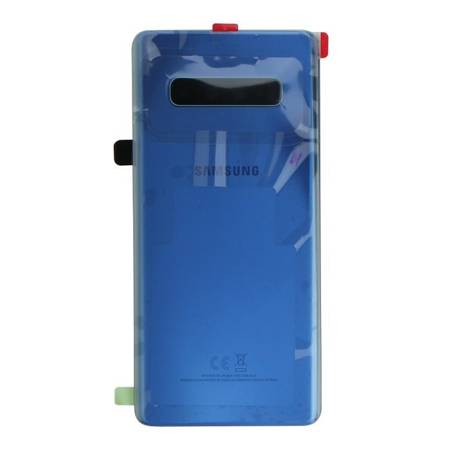 Samsung Galaxy S10 Plus klapka baterii - niebieska (Prism Blue)