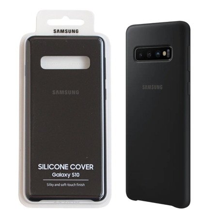 Samsung Galaxy S10 etui Silicone Cover EF-PG973TBEGWW - czarne