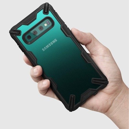 Samsung Galaxy S10 etui pancerne Ringke Fusion X - czarne