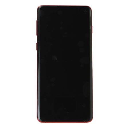 Samsung Galaxy S10 wyświetlacz LCD - czerwony (Cardinal Red)