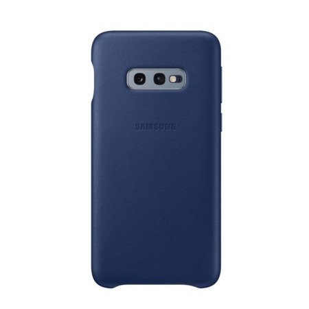 Samsung Galaxy S10e etui skórzane Leather Cover EF-VG970LNEGWW - granatowe