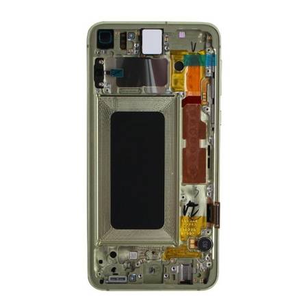 Samsung Galaxy S10e wyświetlacz LCD - żółty