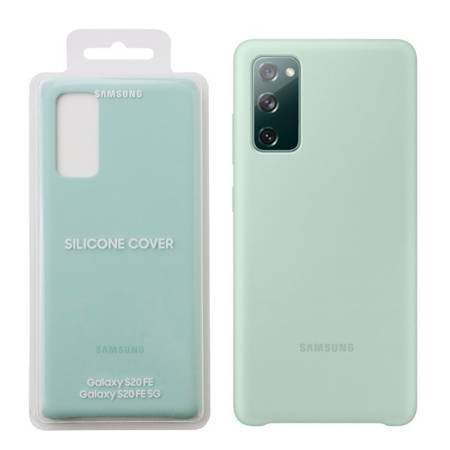 Samsung Galaxy S20 FE etui Silicone Cover EF-PG780TMEGWW - miętowe