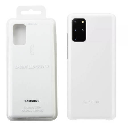 Samsung Galaxy S20 Plus/ S20 Plus 5G etui Smart LED Cover EF-KG985CWEGEU - białe