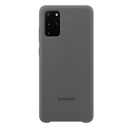 Samsung Galaxy S20 Plus etui Silicone Cover EF-PG985TJEGWW - szary