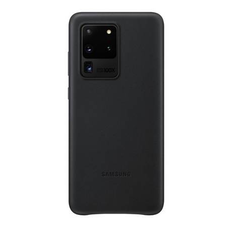 Samsung Galaxy S20 Ultra etui skórzane Leather Cover EF-VG988LBEGWW - czarne