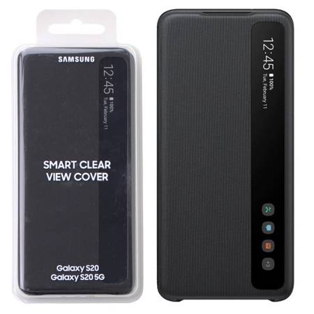 Samsung Galaxy S20 etui Smart Clear View Cover EF-ZG980CBEGWW -  czarne 
