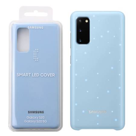 Samsung Galaxy S20 etui Smart LED Cover EF-KG980CLEGWW - błękitne