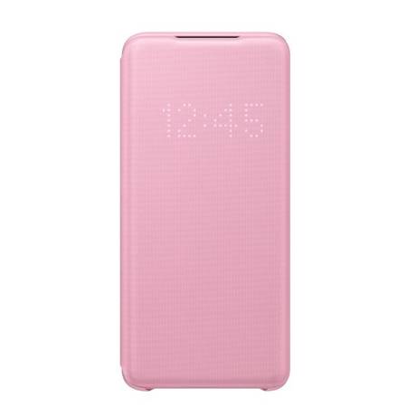 Samsung Galaxy S20 etui Smart LED View Cover EF-NG980PPEGWW - różowe