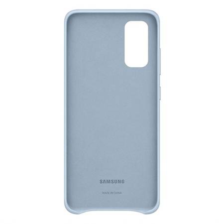 Samsung Galaxy S20 etui skórzane Leather Cover EF-VG980LLEGWW - błękitne
