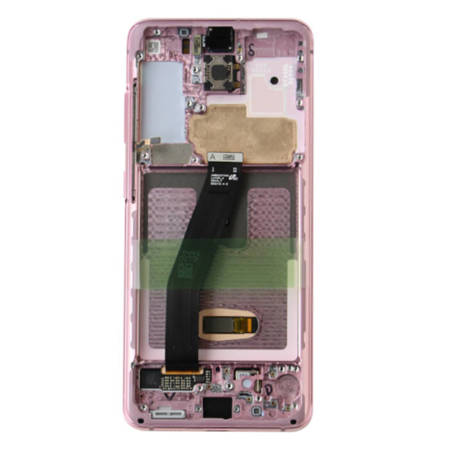 Samsung Galaxy S20 wyświetlacz LCD - różowy