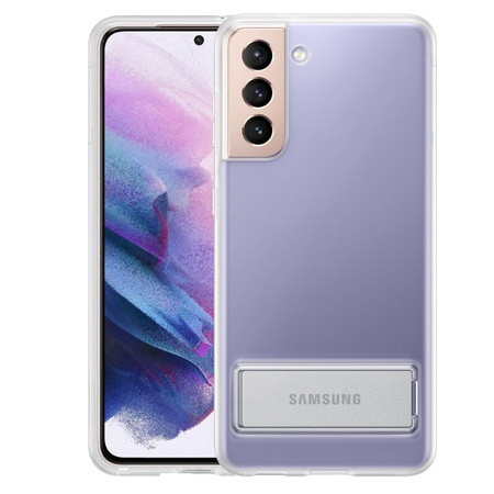 Samsung Galaxy S21 5G etui Clear Standing Cover EF-JG991CTEGWW - transparentny