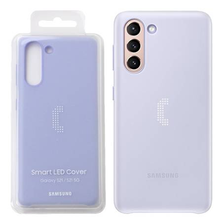 Samsung Galaxy S21 5G etui Smart LED Cover EF-KG991CVEGWW - fioletowe
