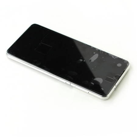 Samsung Galaxy S21 5G wyświetlacz LCD z baterią -  biały (Phantom White)