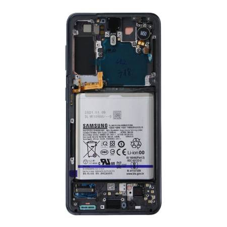 Samsung Galaxy S21 5G wyświetlacz LCD z baterią -  szary