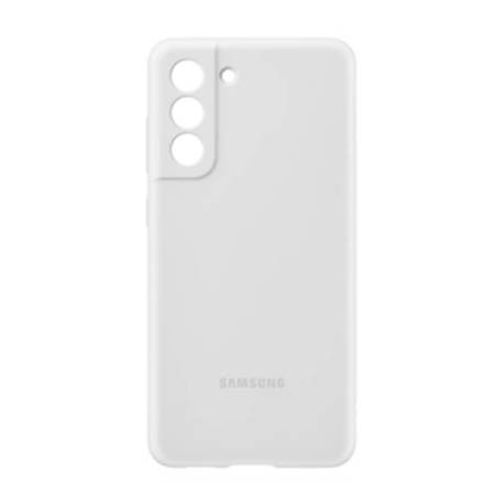 Samsung Galaxy S21 FE 5G etui Silicone Cover EF-PG990TWEGWW - białe