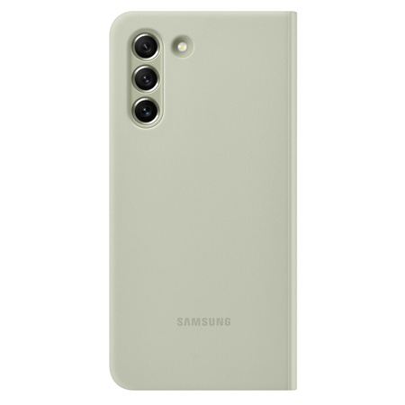 Samsung Galaxy S21 FE 5G etui Smart Clear View Cover EF-ZG990CMEGEE - oliwkowe