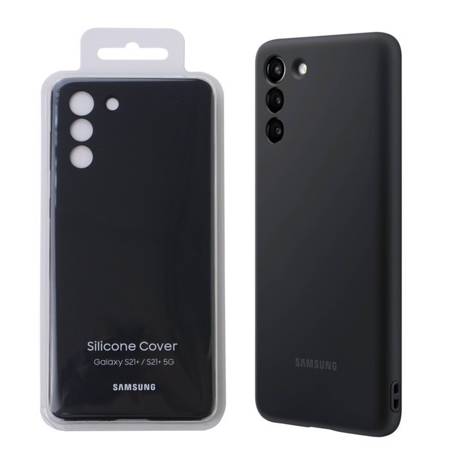 Samsung Galaxy S21 Plus/ S21 Plus 5G etui Silicone Cover EF-PG996TBEGWW - czarny