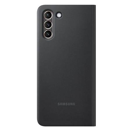 Samsung Galaxy S21 Plus etui Smart Clear View Cover EF-ZG996CBEGWW -  czarne 