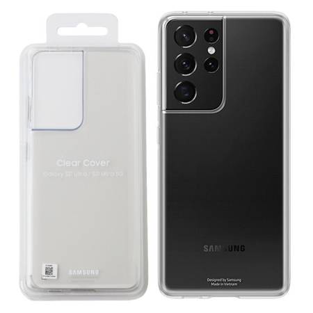 Samsung Galaxy S21 Ultra 5G etui Clear Cover EF-QG998TTEGWW - transparentny